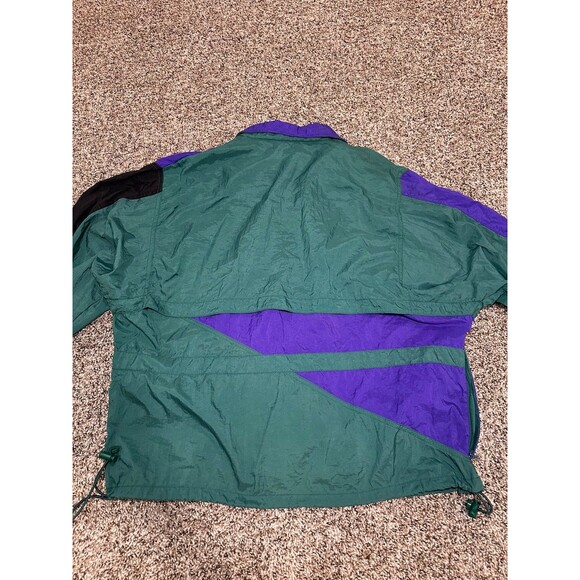 NIKE Vintage Men's Black Label Full Zip Windbreaker Jacket Medium H4-03-07-NAC - Picture 6 of 8